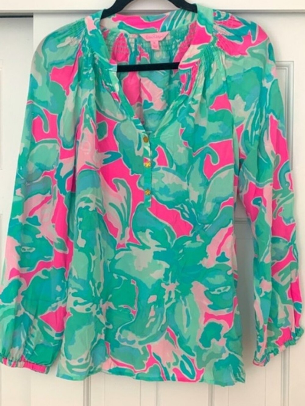 Lilly Pulitzer Elsa Silk Alessia Pink Sands